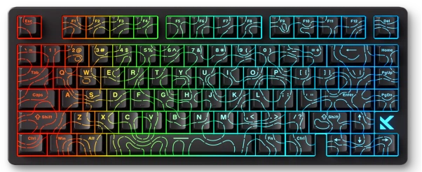 Teclado Mecánico Mchose Jet75 Black