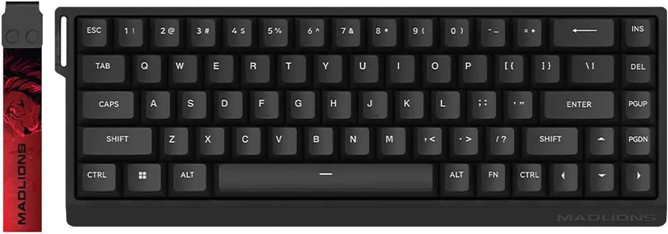 Teclado Magnético Mad 60HE Black