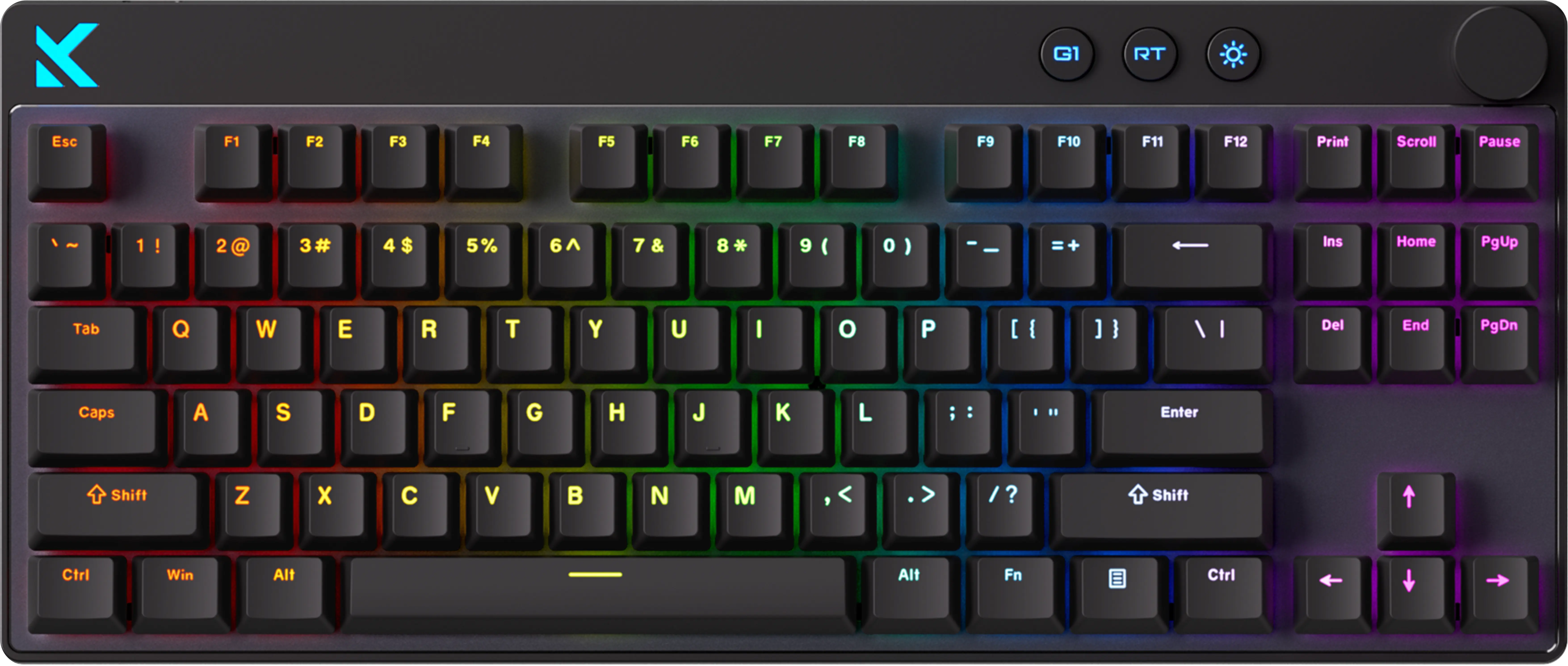 Teclado Mecánico Mchose MIX87 Black